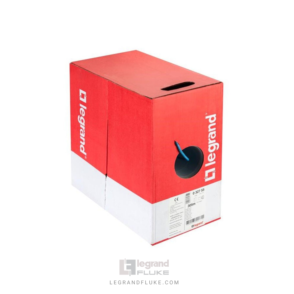 کابل شبکه cat6 UTP محصول لگراند با تست پرمننت