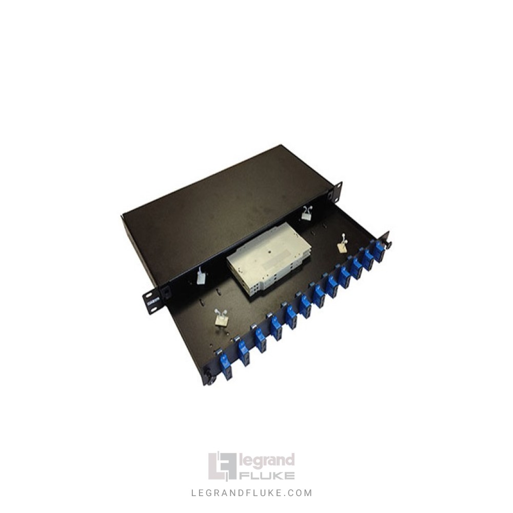 پچ پنل فیبر نوری 12 پورت داپلکس نگزنس | قیمت و خرید سیمپلکس رک مونت