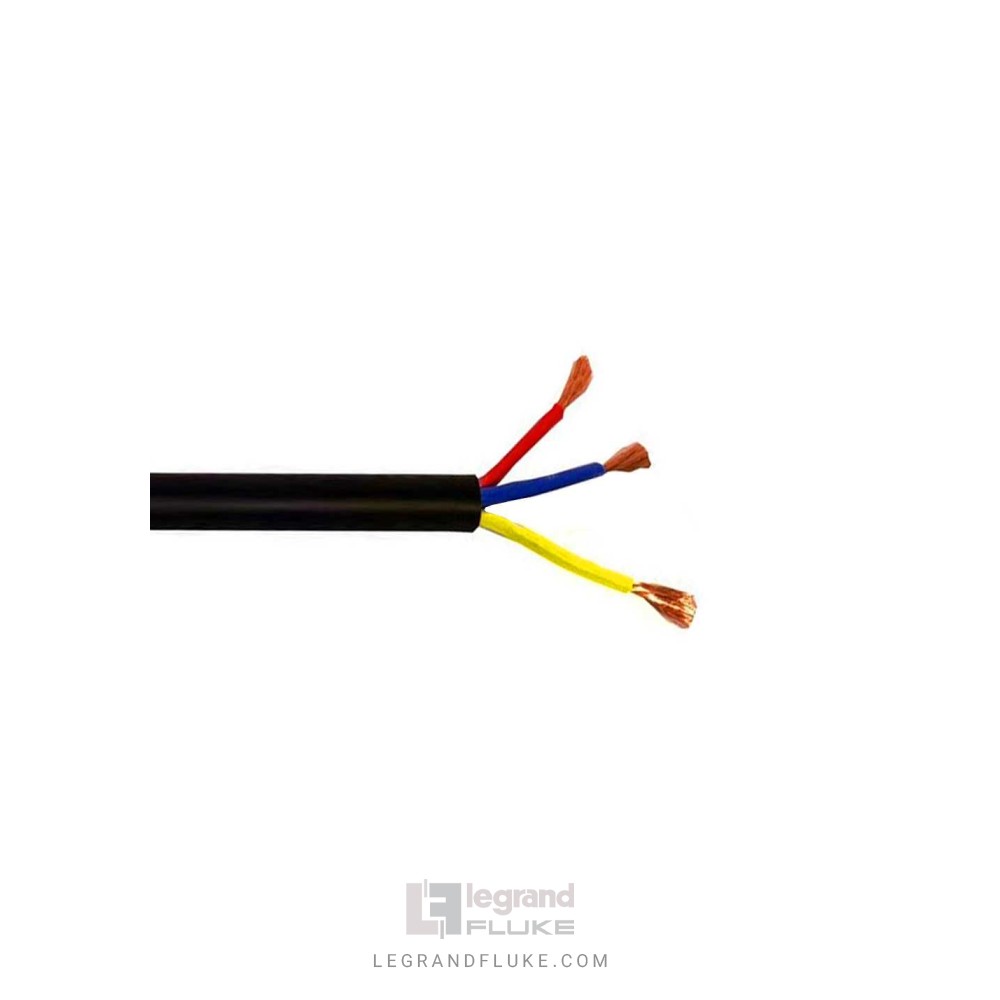 کابل برق افشان 1.5*3 حلقه 100 متری سیما کابل رسانا